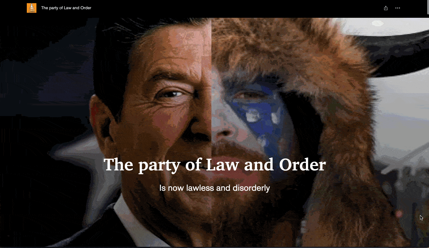 The GOP has become the lawless and disorderly party