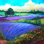 Big Color, Big Dreams - French Dreams Lavender Fields ~ Paintings by Nancy Medina - Posted on Monday, November 10, 2014 by Nancy Medina
