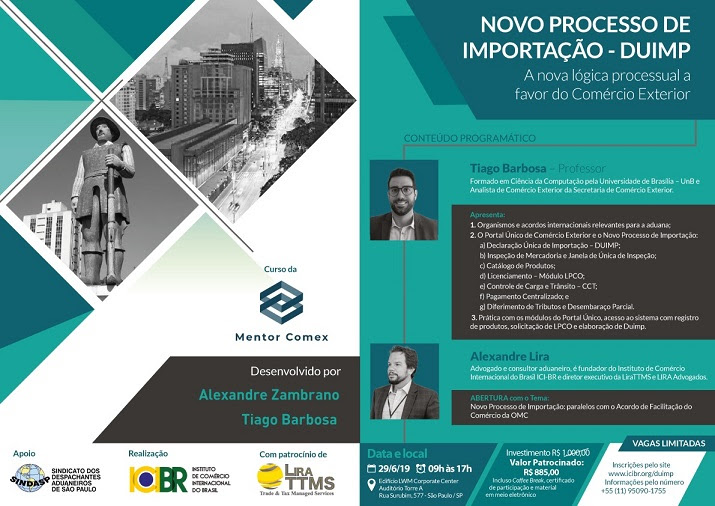 NOVO CURSO DUIMP