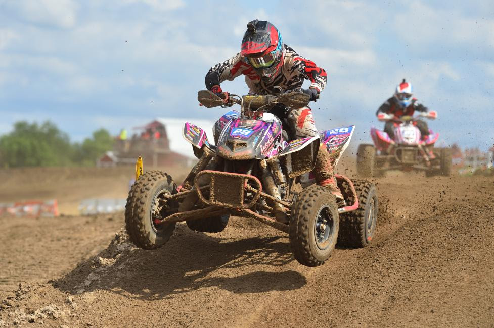 Jeffrey Rastrelli demonstrated that he has what it takes to be a champion, by leading over half of the first moto.