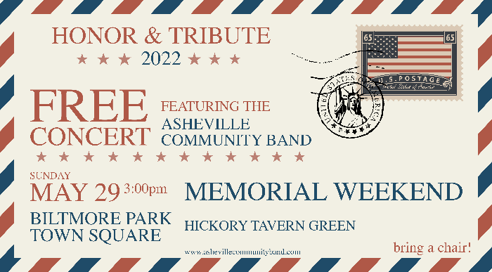 Free Memorial Day Concert w/ The Asheville Community Band - Asheville.com