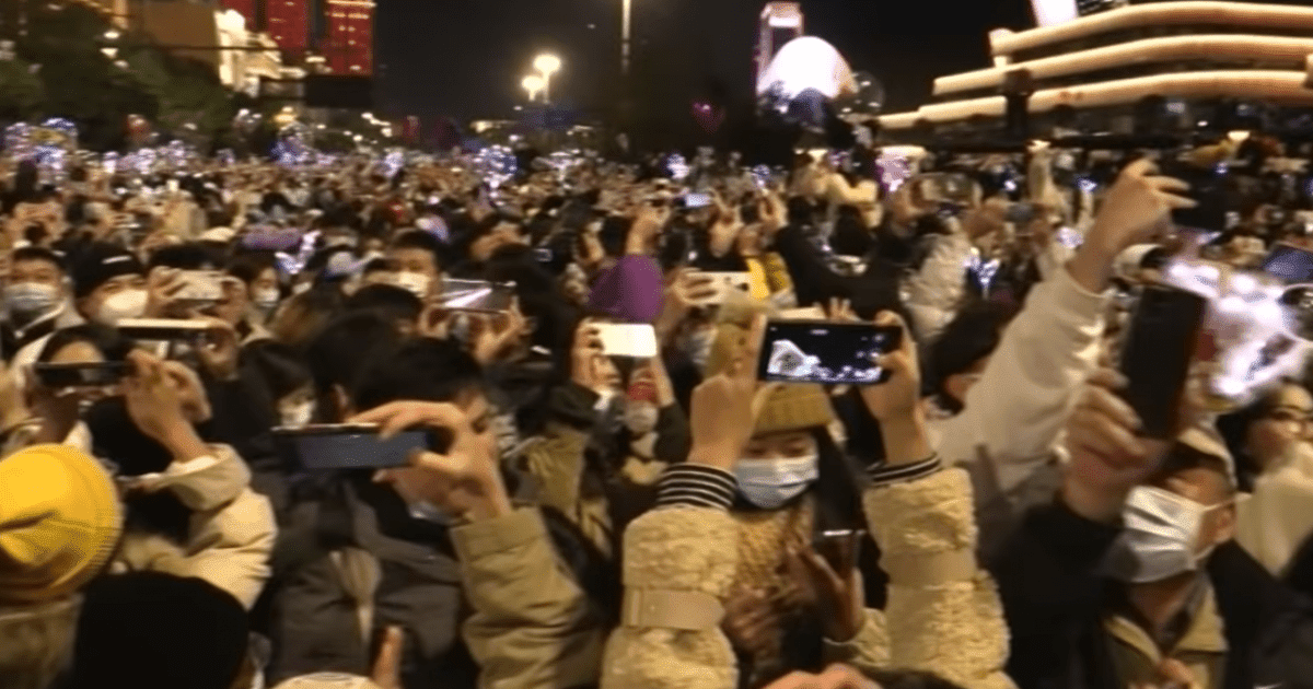 What Virus? Thousands Gather in Streets of Wuhan, China for Packed, Close-Proximity New Year’s Celebration Screen-Shot-2021-01-01-at-1.01.17-AM-1200x630