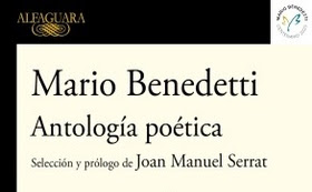 Portada Antología poética. Mario Benedetti. Alfaguara