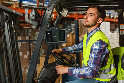 The F110 can be mounted to the forklift using a secure dock for ease of use, while Getac’s Driving Safety Utility locks the device’s UI and screen whenever the forklift is in motion, helping to prevent accidents and improve employee safety.