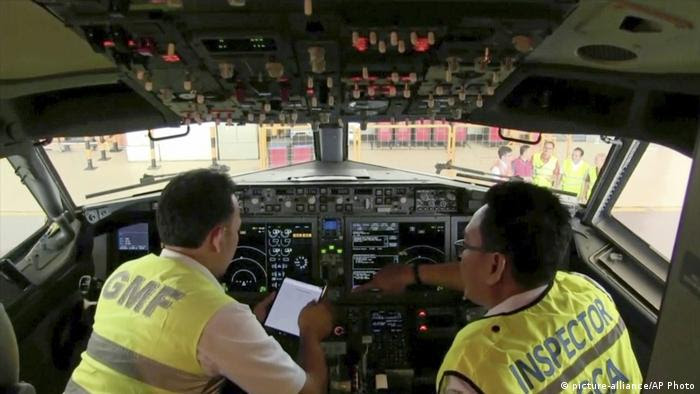 Cockpit de Boeing 737 Max 8