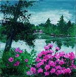 Rhodies by the Lake - Posted on Wednesday, April 15, 2015 by Shirleen Bland