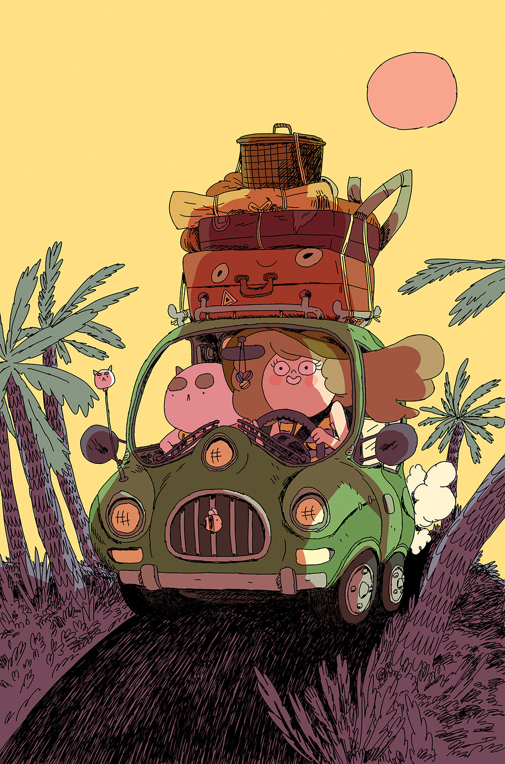 BEE AND PUPPYCAT #5 Cover B by Zac Gorman