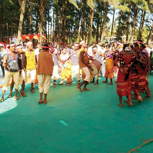 The Tarpa Mahotsav at Dahanu was organised by the ministry of tribal affairs and development.