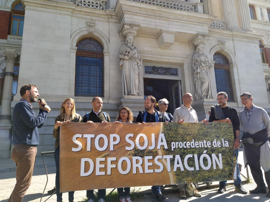 STOP soja procedente de
la deforestacion