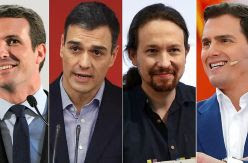 Español medio frente a molinos de viento