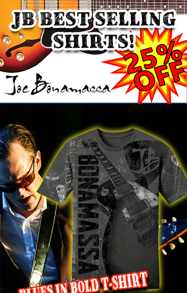 Get the latest deals on Bonamassa merch here!