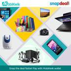 10% Cashback on Snapdeal Shopping of Rs. 100 or more.