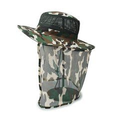 Unisex Camouflage UV protection Bucket Hat