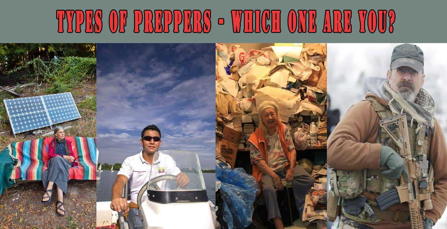 Types of preppers – Which one are you?