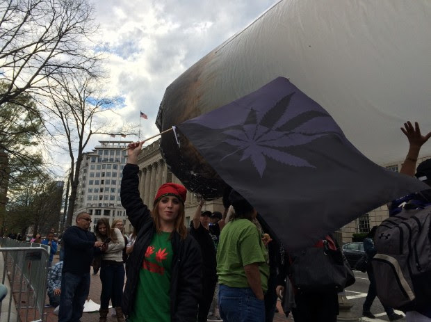 Weed Protest At White House (Connor D. Wolf/DCNF)