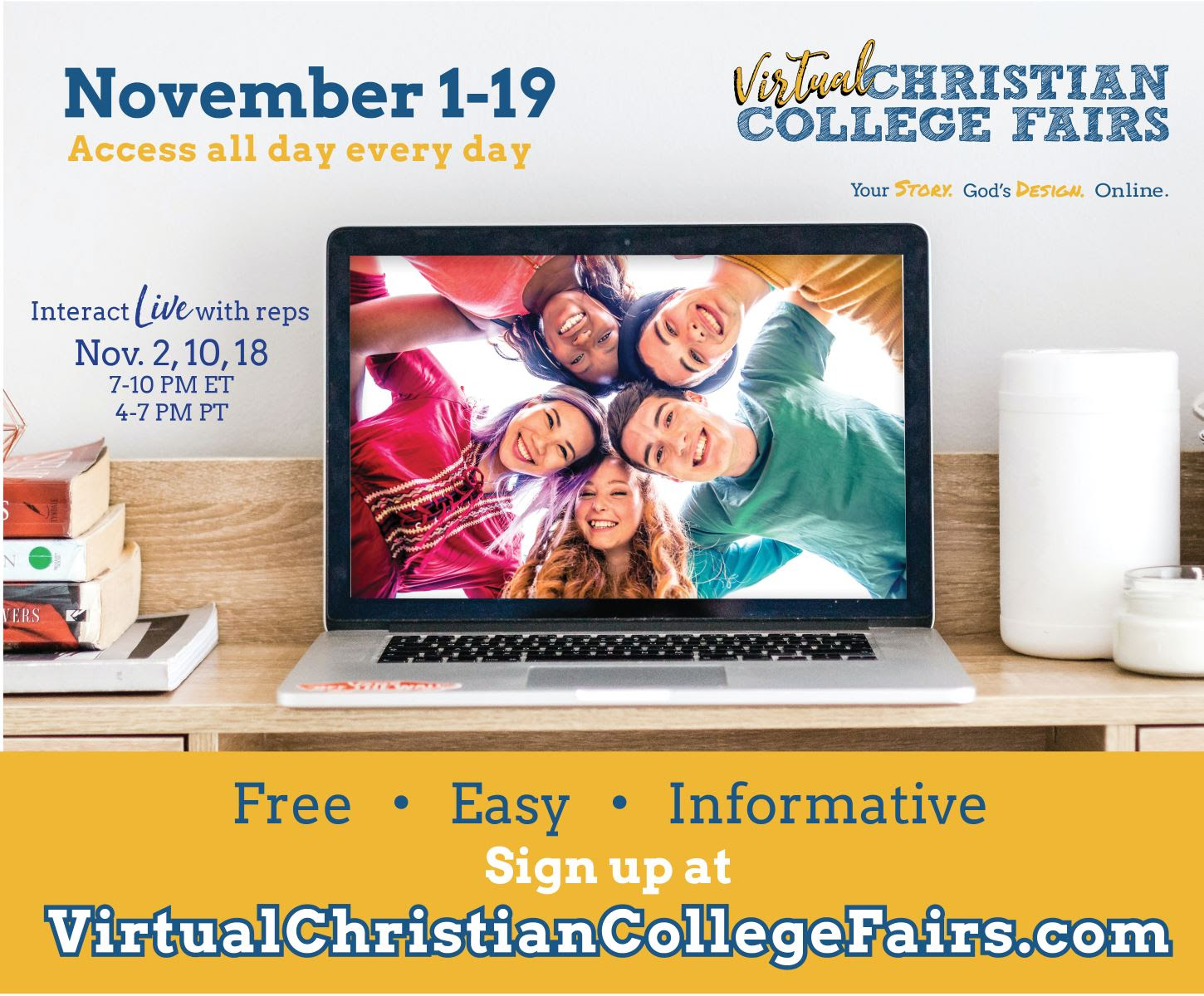Join SPU at the Virtual Christian College Fair. Click to register.