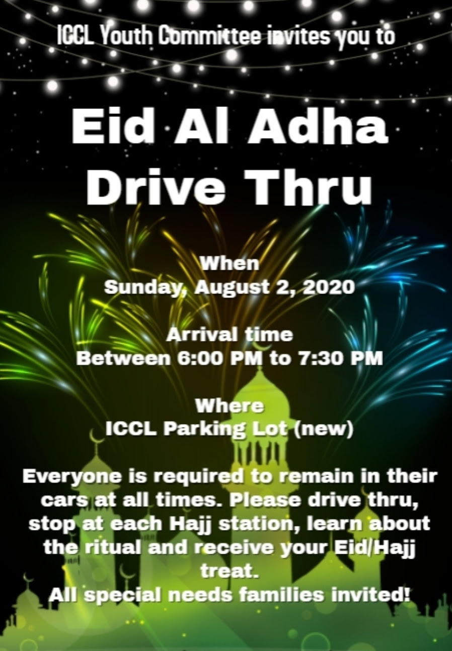 Drive-In Eid Prayer – Islamic Community Center of Laurel