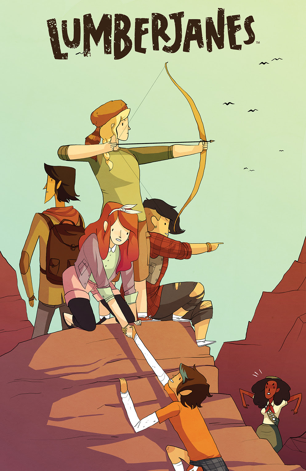 LUMBERJANES #5 Cover A by Noelle Stevenson