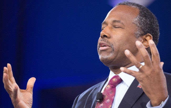 Carson Takes Jab at Cuomo in Discussing Faith,
Poverty, and Opportunity