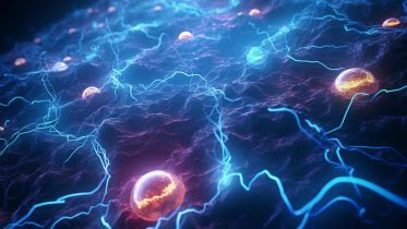 Bacteria Electricity Concept