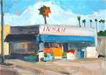 Gas Station, Ocean Beach Painting - Posted on Saturday, November 22, 2014 by Kevin Inman