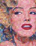 Marilyn Monroe With Earrings - Posted on Tuesday, January 13, 2015 by Randal Huiskens