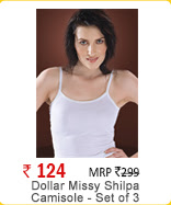 Dollar Missy Shilpa Camisole - Set of 3