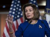 House Speaker Nancy Pelosi, D-Calif., speaks during a news conference on Capitol Hill in Washington, Thursday, March 5, 2020. (AP Photo/J. Scott Applewhite)