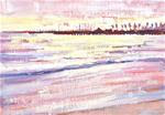 Santa Barbara Beach Painting - Posted on Wednesday, April 1, 2015 by Kevin Inman