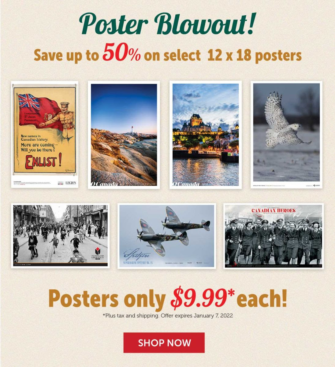 Poster Blowout!
