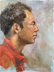 Profile in Red Shirt - Posted on Thursday, November 20, 2014 by Dana Dimuro