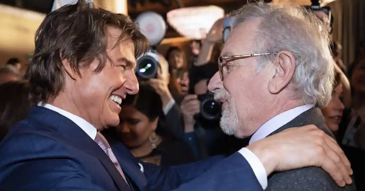 Spielberg Caught on Hot Mic with Tom Cruise - 4 Stunning Words Sends 