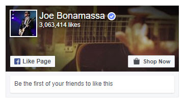 Joe Bonamassa on Facebook. Connect today!