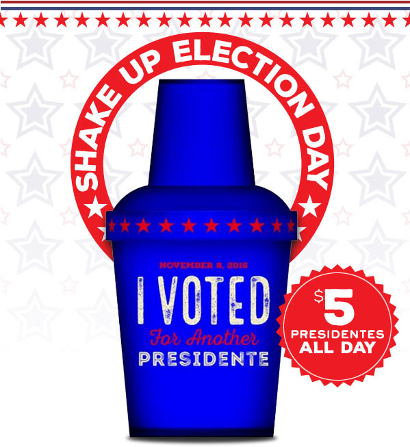 SHAKE UP ELECTION DAY