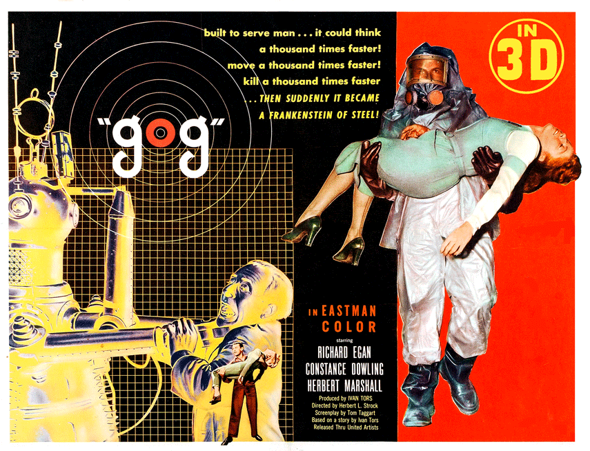 Gog 1954 blu ray menu art