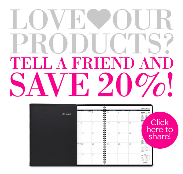 Love Our Products? Tell a Friend and Save 20%! Click Here to Share!