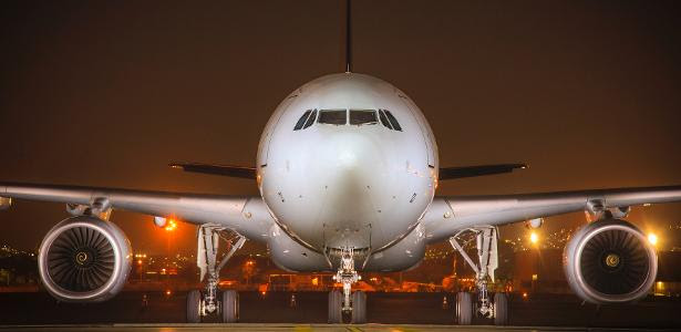 Avião KC-30 (Airbus A330 MRTT), o maior já operado pela FAB, é utilizado em repatriação de brasileiros 