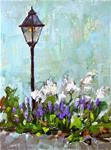 Lamp Post (plein air) - Posted on Tuesday, April 14, 2015 by Gina Brown