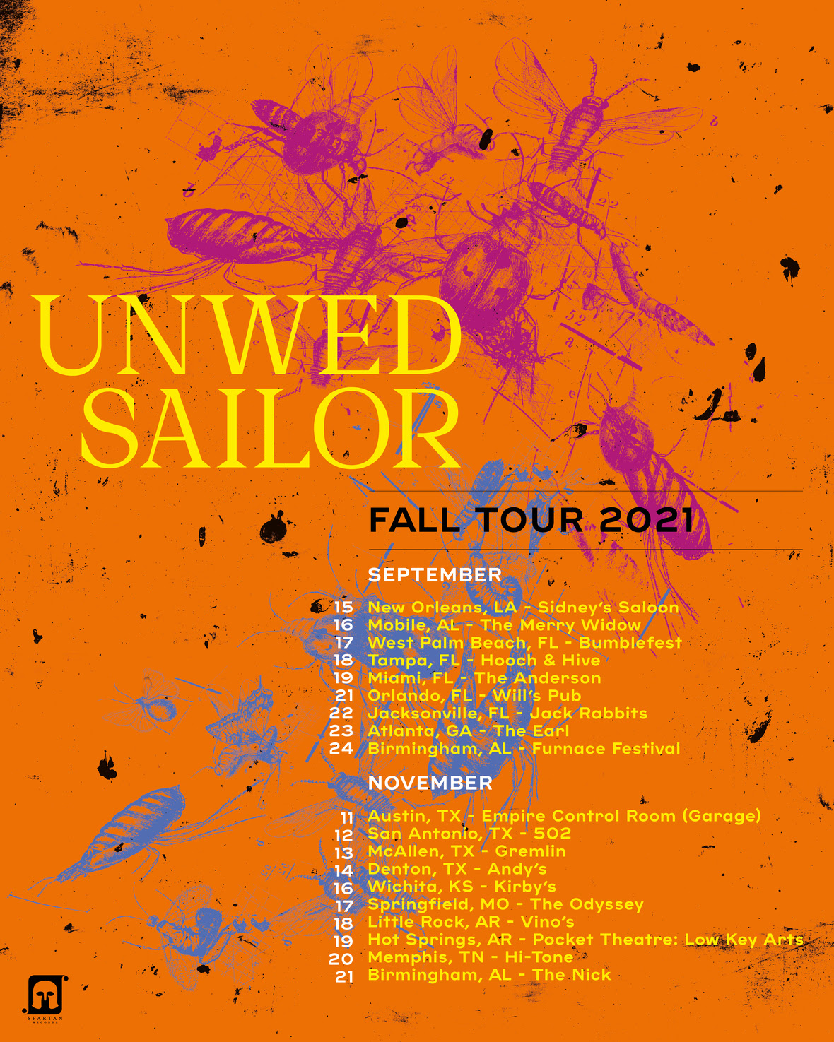 Fall Tour 2021 with Dates