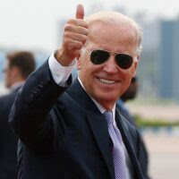 Joe Biden caught in hot mic moment
