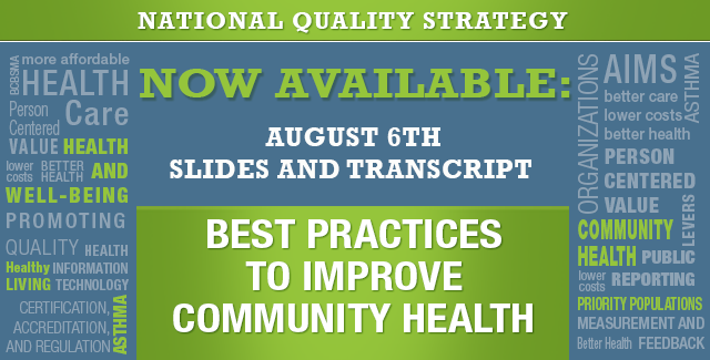 Register for the QDR Webinar