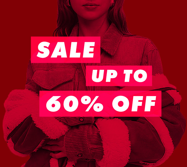 Sale up to 60% off