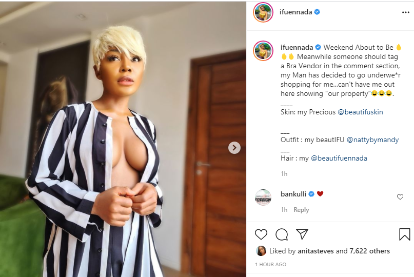 Ifu Ennada shares new raunchy photos