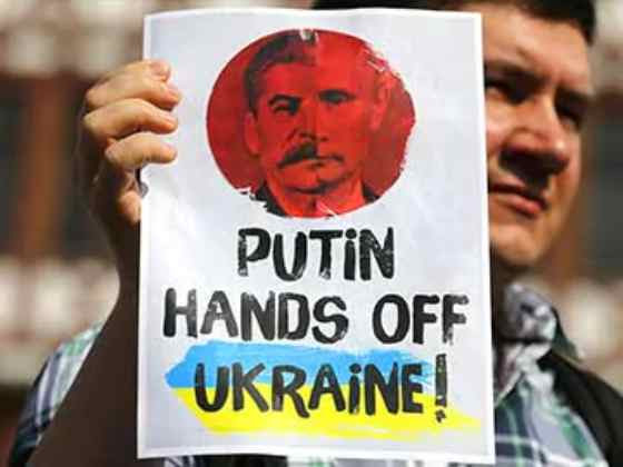 Putin hands off Ukraine!