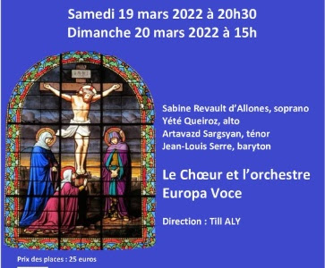 Le Chœur et l'orchestre Europa Voce