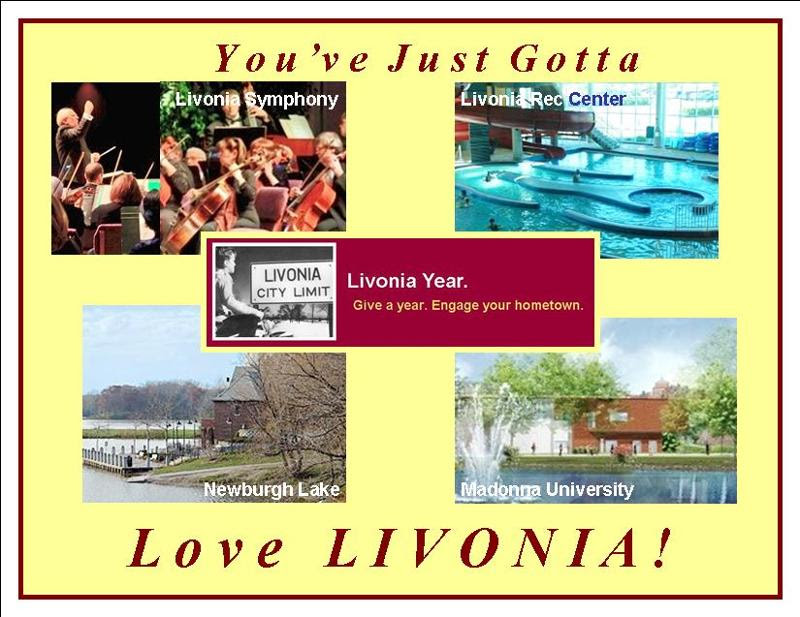 Livonia post card