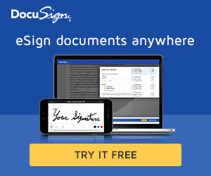 FREE 30 day trial of DocuSign