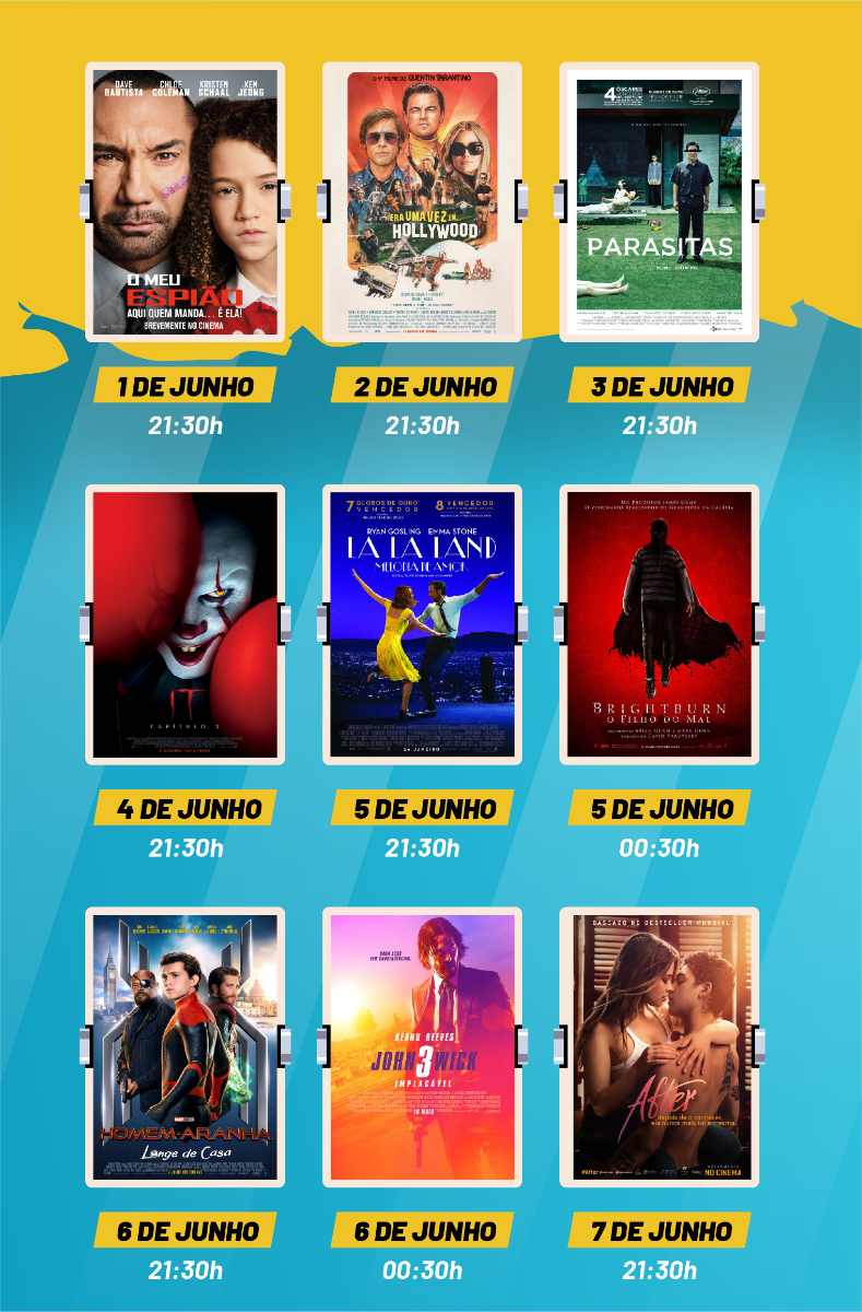 DRIVE IN COMIC CON PORTUGAL SESSIONS - PRIMEIRAS SESSÕES DE CINEMA EM VIATURAS DE 1 A 7 DE JUNHO, NO JARDIM MUNICIPAL DE OEIRAS DRIVE IN COMIC CON PORTUGAL SESSIONS - PRIMEIRAS SESSÕES DE CINEMA EM VIATURAS DE 1 A 7 DE JUNHO, NO JARDIM MUNICIPAL DE OEIRAS