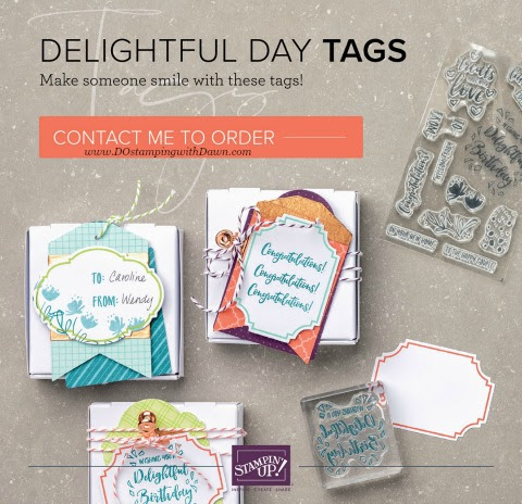 Stampin' Up! Experience Creativity Beginner Brochure | Delightful Day Tags shared by Dawn Olchefske #dostamping #stampinup #handmade #cardmaking #stamping #papercrafting
