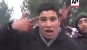 Video from Greece: Muslim migrant at border demanding entry screams “I want you dead”